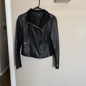Black Pleather Jacket